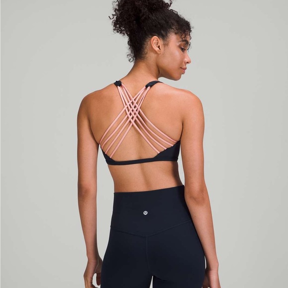 lululemon athletica Other - LULULEMON Free To Be Bra True Navy/Pink Puff